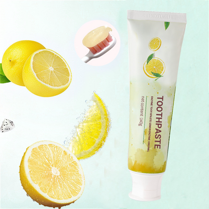 Lemon Enzyme Toothpaste Clean White Fresh Breath Toothpaste