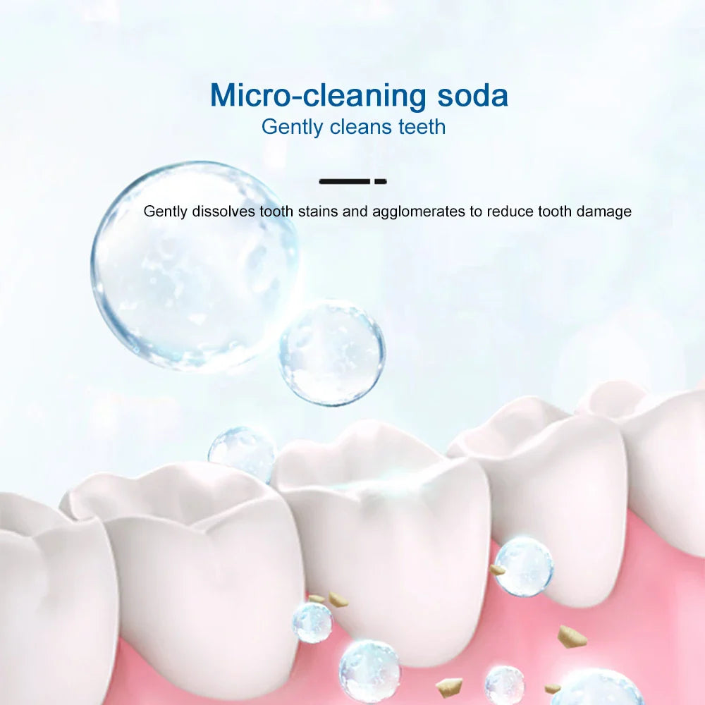 Quick Repair of Cavities Caries Toothpaste Whitening Yellowing Dark Teeth Removal of Plaque Stains Oral Clean Baking Soda 100g